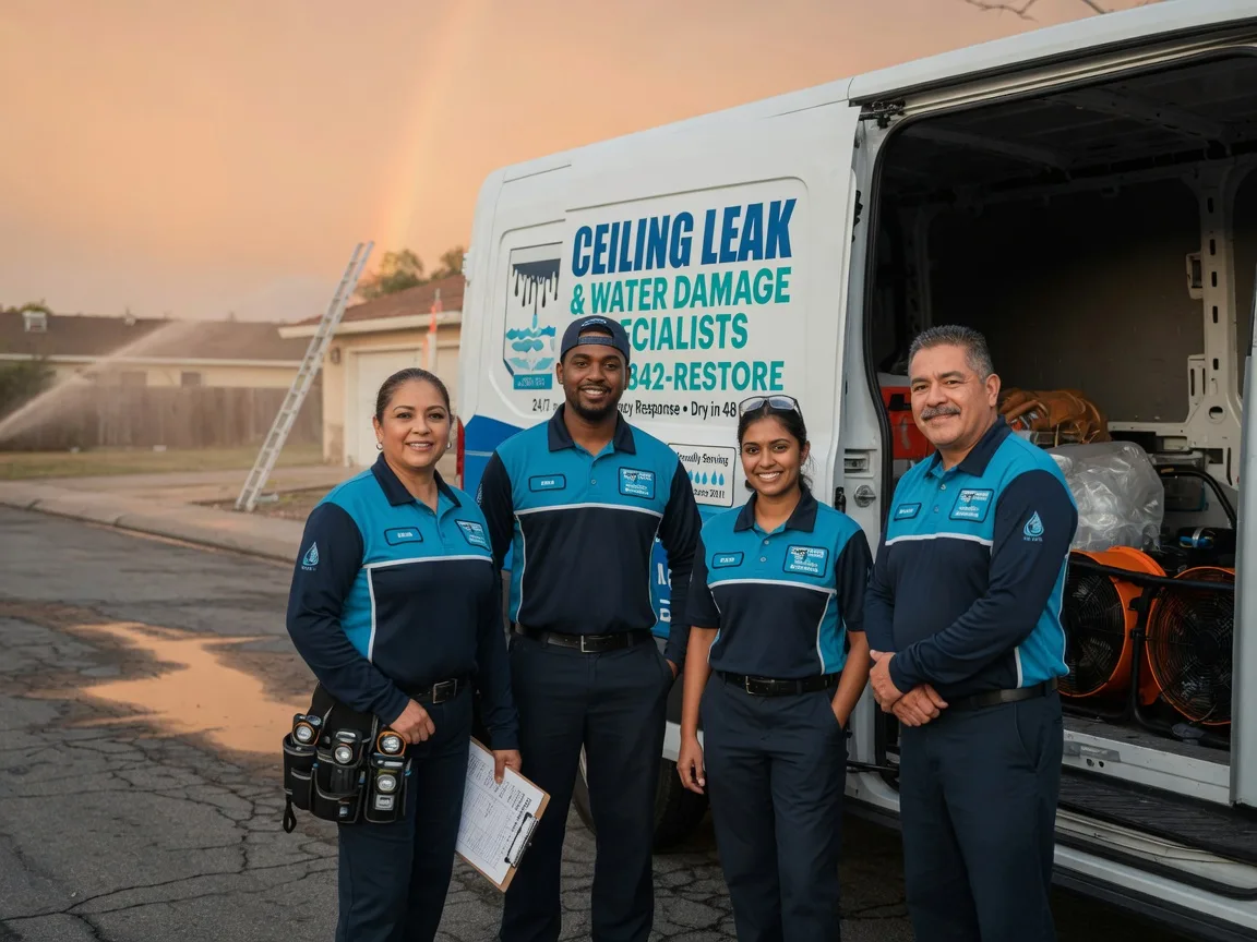 Ceiling Leak Cleanup company in Steward, IL